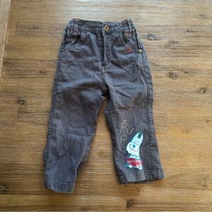 3/20$ Gagou Tagou Baby Toddler Striped Puppy Pants size 18 months